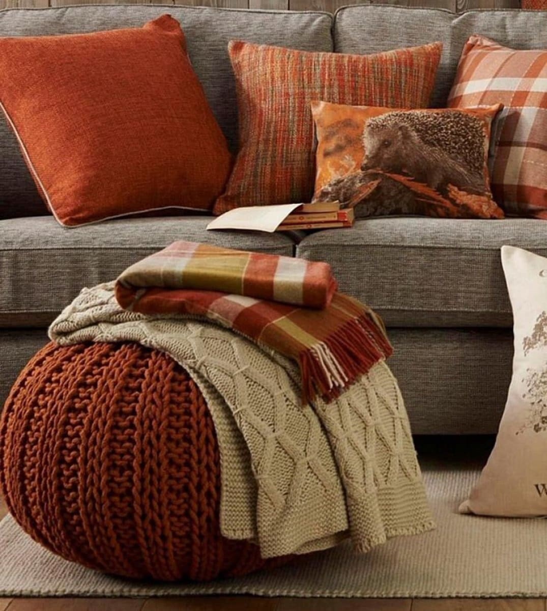 комната в осеннем стиле