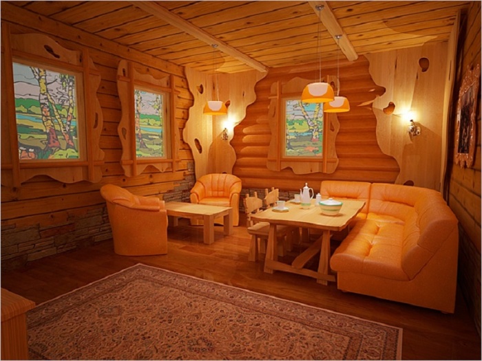 Предбанник или зона отдыха