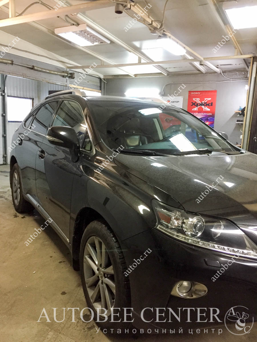 Lexus RX 350 (установка охранного комплекса)