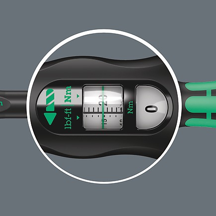 Динамометрический ключ Click-Torque C 2 с трещоткой и реверсом WERA 075621