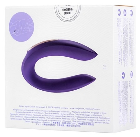 Satisfyer Partner Toy Plus Remote, в коробке, оборот