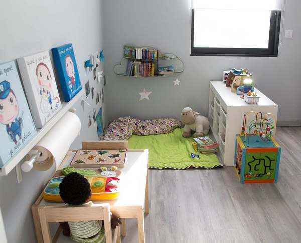 Учебе время, потехе час: детская и игровая в одной комнате — INMYROOM