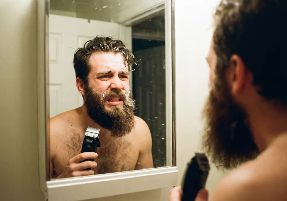 Ошибки при стрижке триммером