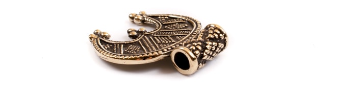 Бронзовый славянский амулет