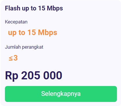 JujungNet Flash up to 15 Mbps