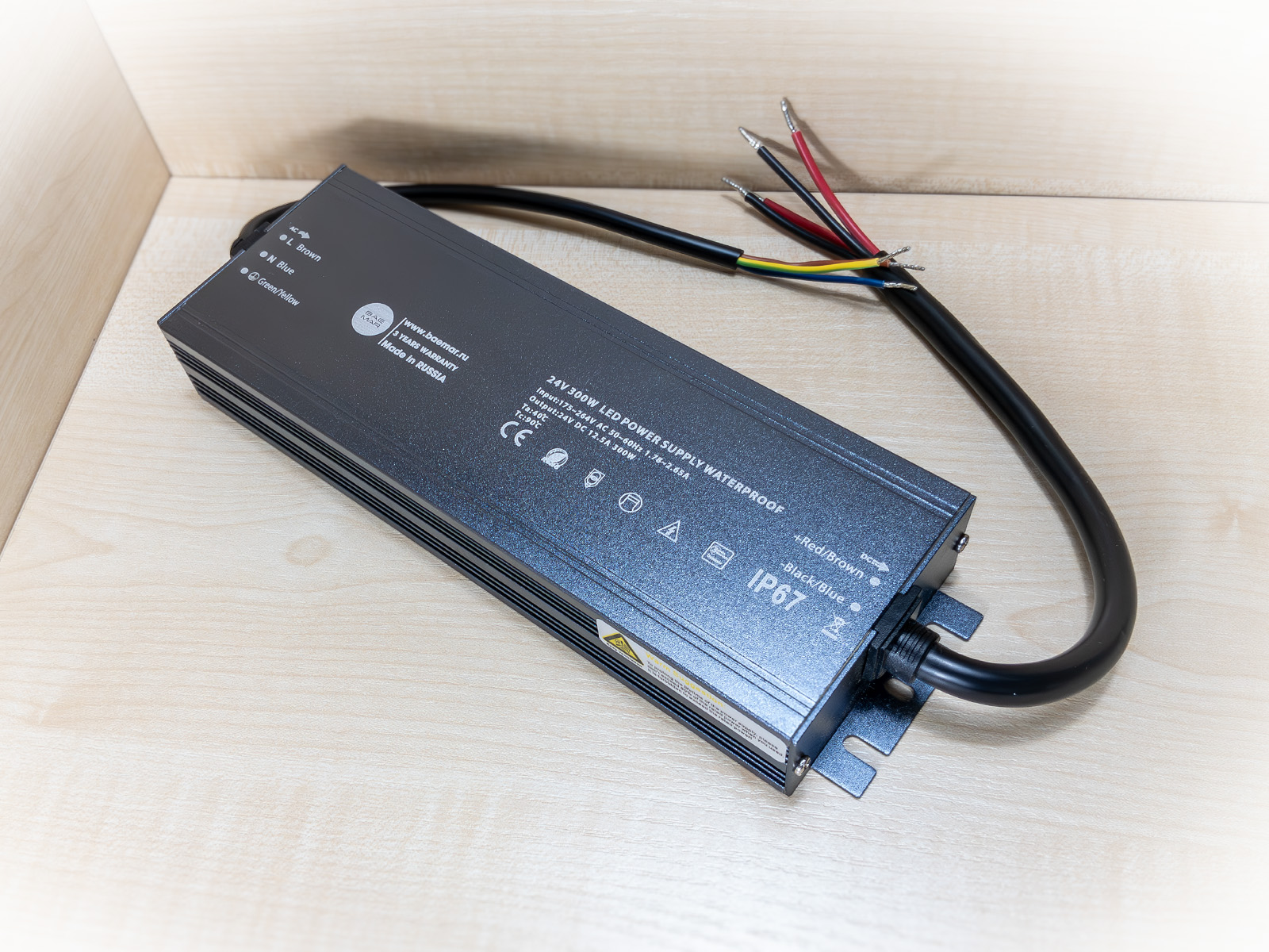 Power supply BAEMAR BMR300 WHС24 24V 300W 12.5A 101.jpg