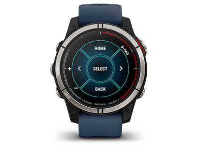 Умные часы Garmin Quatix 7 Sapphire титановый с синим силиконовым ремешком: УПРАВЛЕНИЕ СУДОВЫМИ СИСТЕМАМИ
