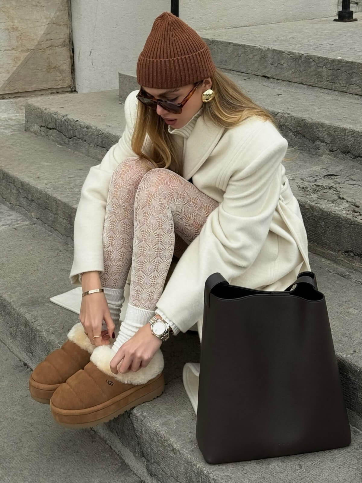 кружево на улице