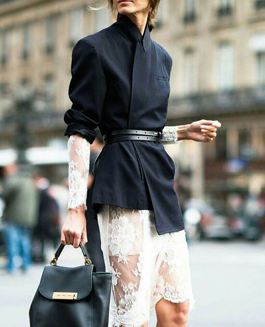 кружево на улице