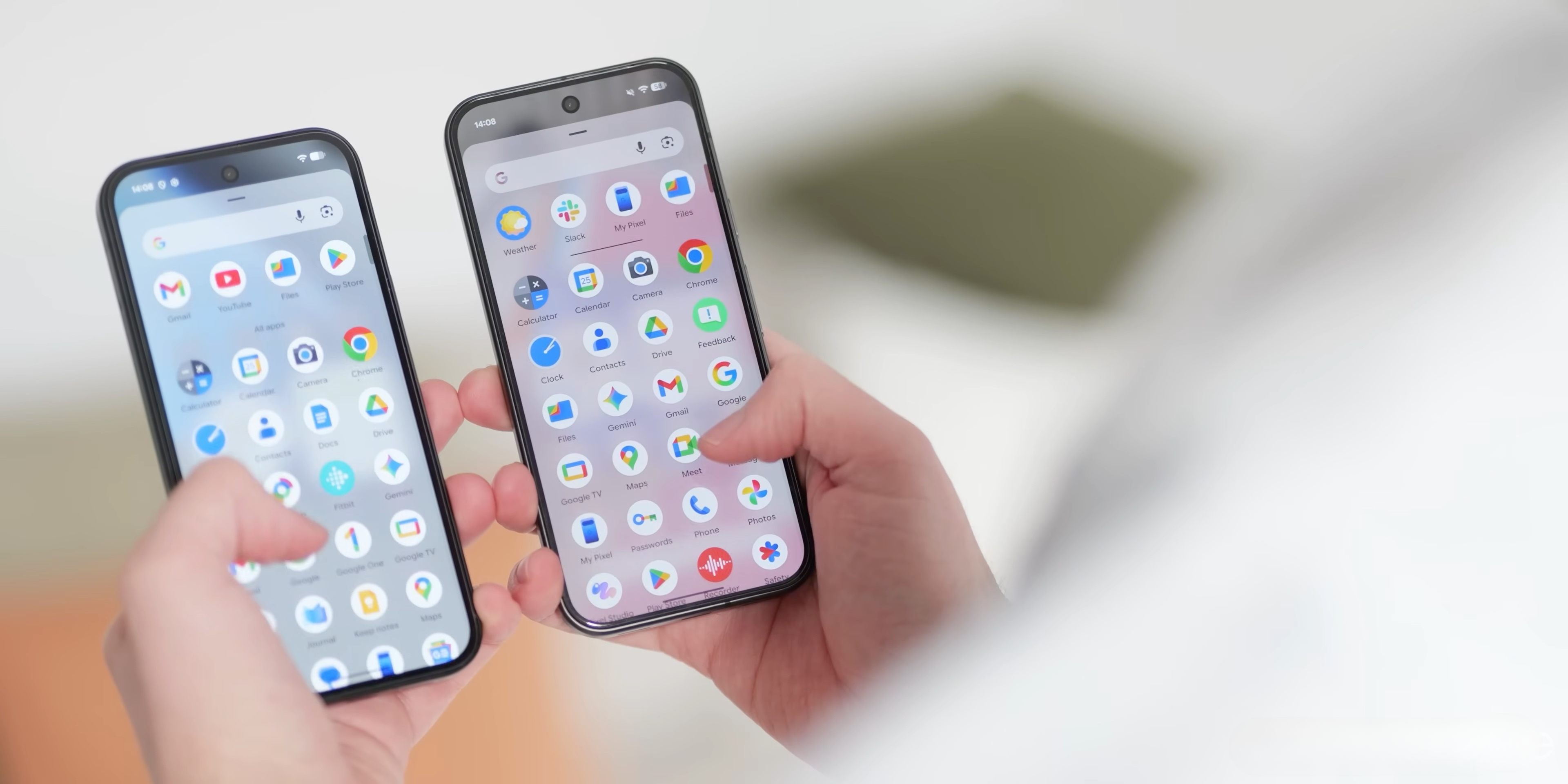 Сравнение Google Pixel 10a и Pixel 10