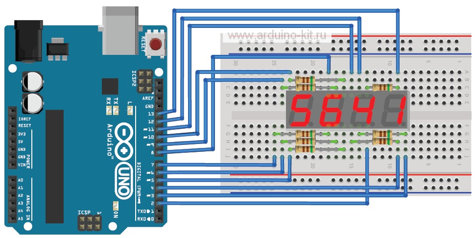 Arduino проект www.arduino-kit.ru