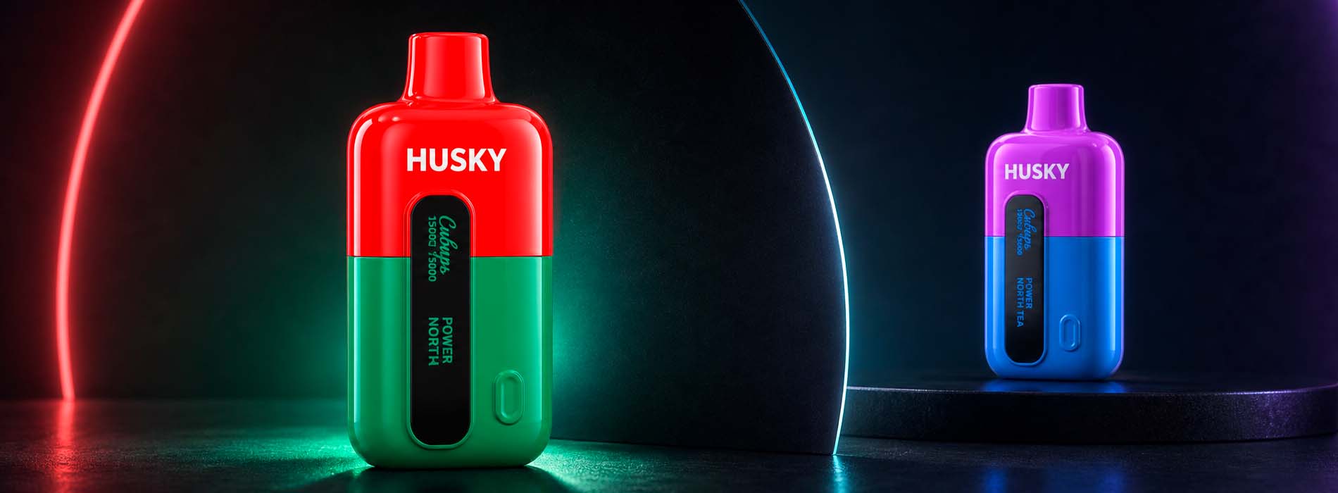 Вкусовые варианты одноразовых устройств HUSKY