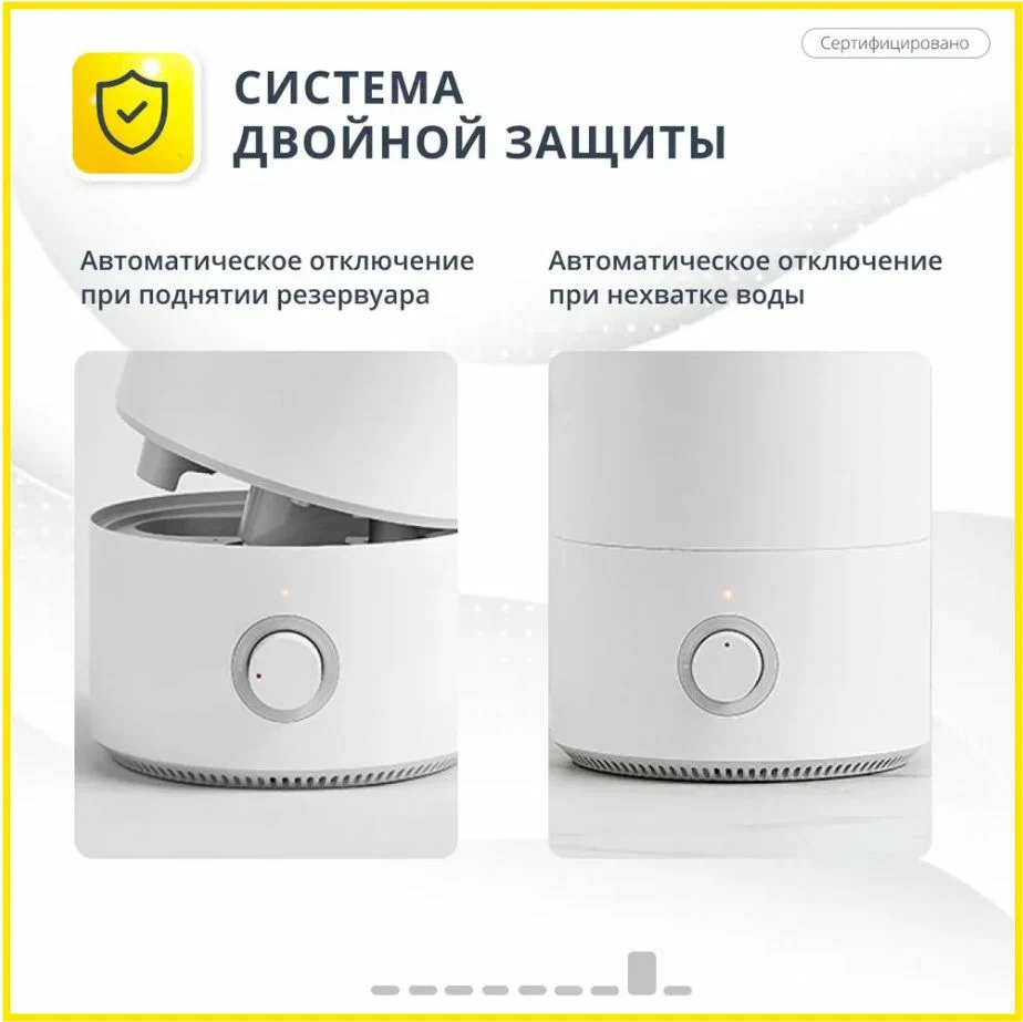 Xiaomi mijia 2 smart humidifier mjjsq06dy белый