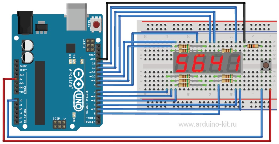 Arduino проект www.arduino-kit.ru