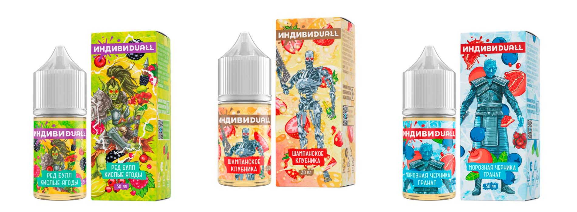 Серии жидкостей DUALL для POD-систем