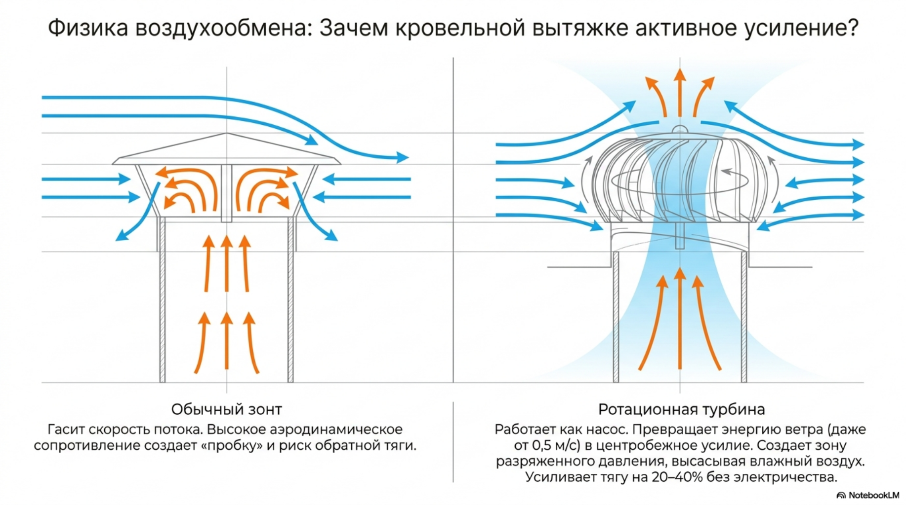 Металлический турбодефлектор или пластиковый нанодефлектор (РВТ): что выбрать для вентиляции частного дома? Металлический турбодефлектор или пластиковый нанодефлектор (РВТ): что выбрать для вентиляции частного дома?