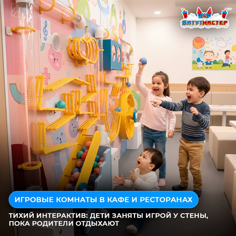 Игровые комнаты в кафе