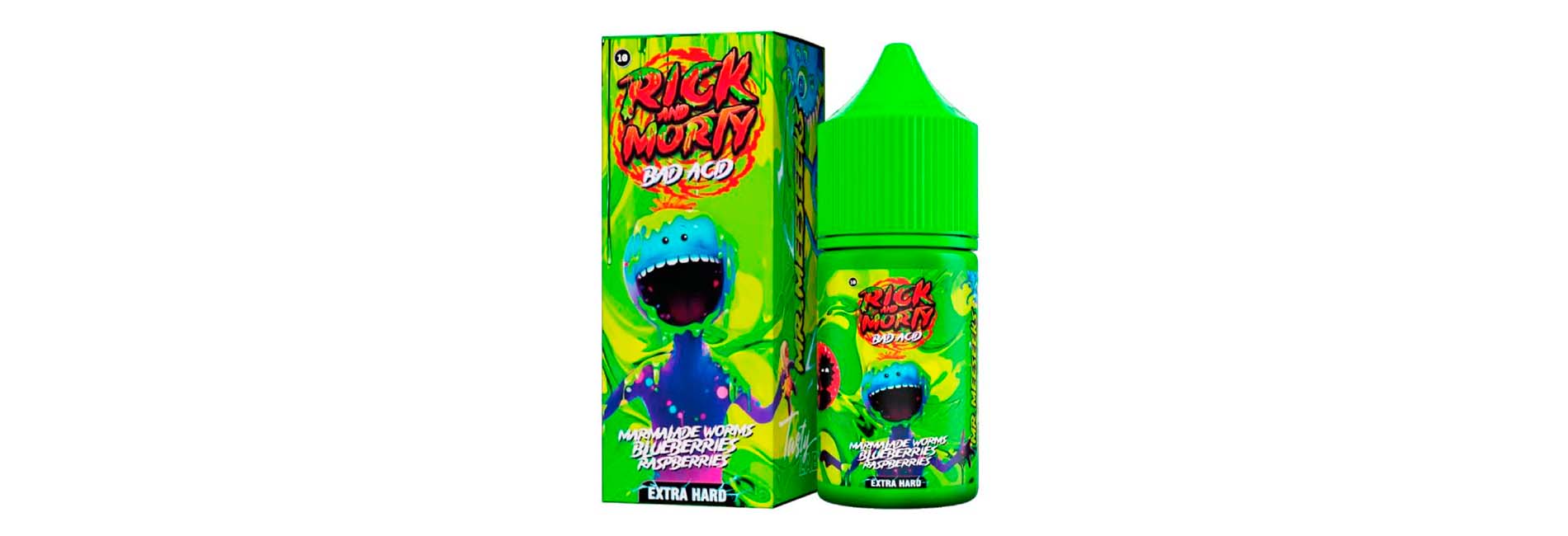 жижа для вейпа Rick & Morty Bad Acid Salt 2% Extra HARD оригинал