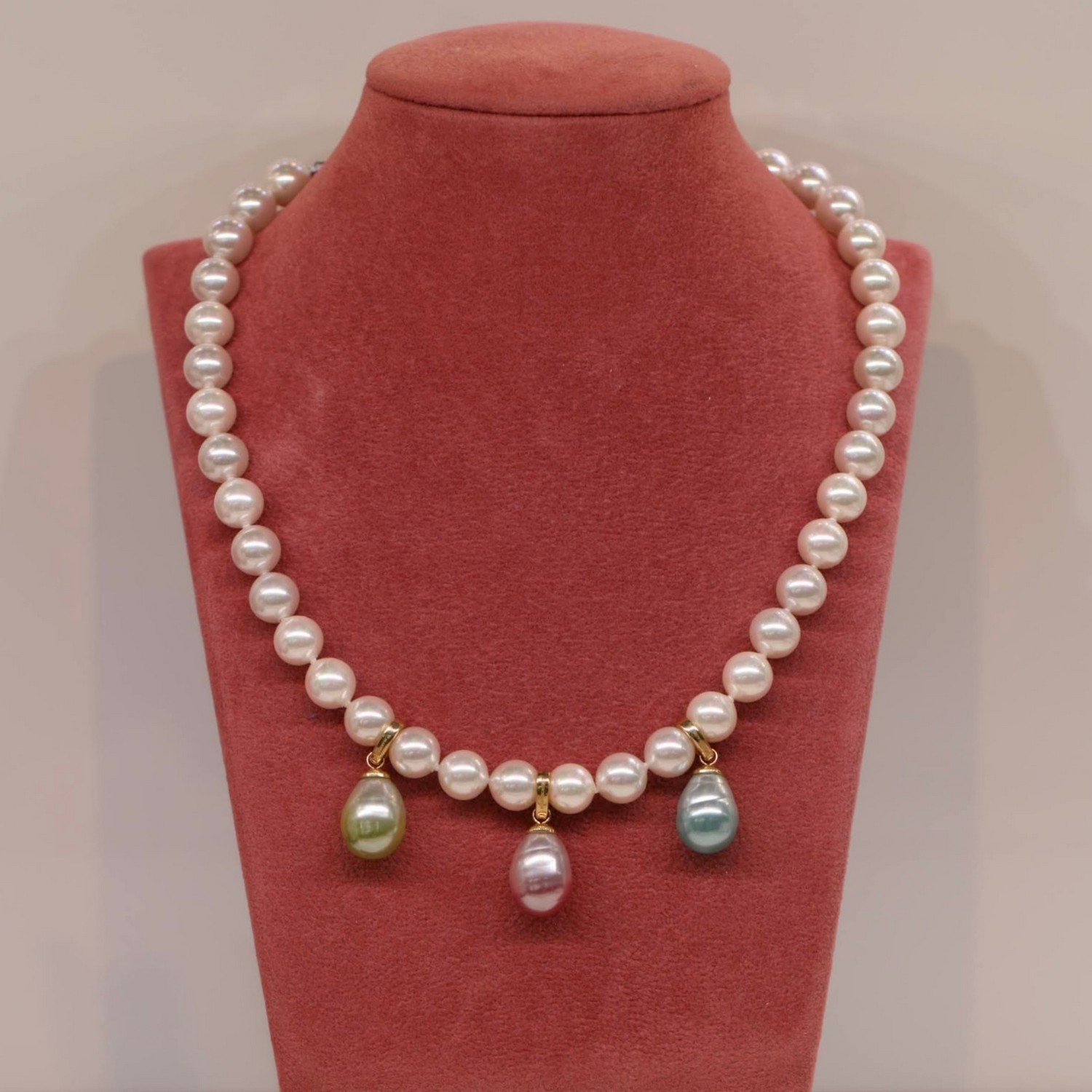 ожерелье из жемчуга купить Majorica Москва