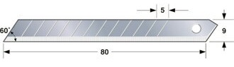 фото Лезвия TAJIMA LСB-30 9 мм LB30CD