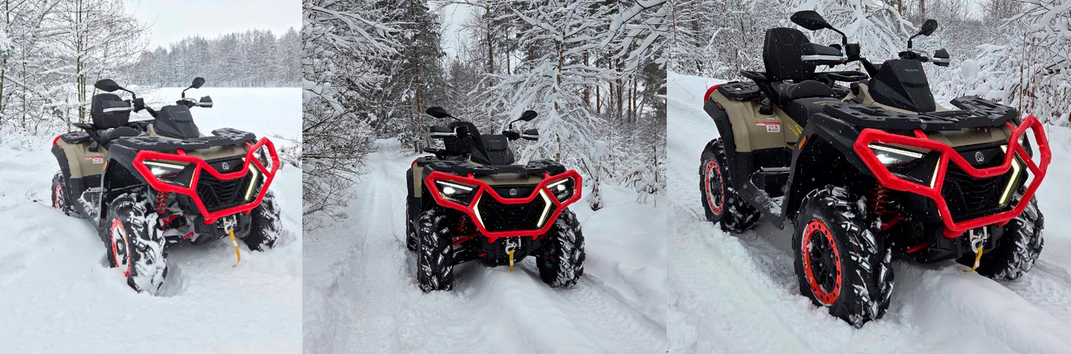 сколько стоят квадроциклы для суровой русской зимы в Москве