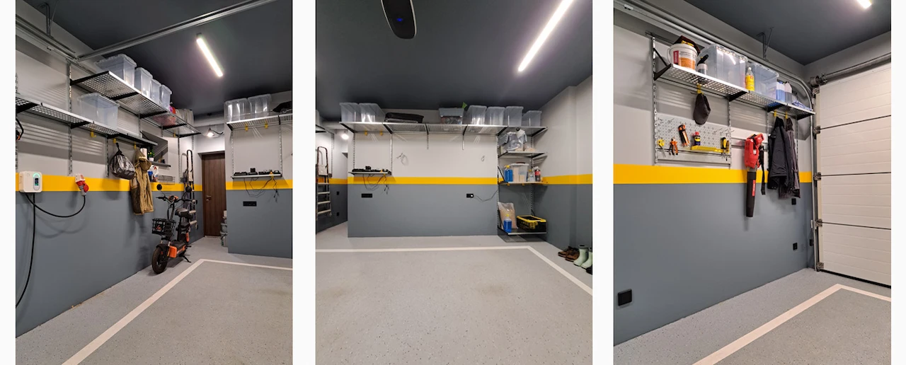 Полки-системы-IF Гаражные полки IF с модульной системой хранения для удобного и гибкого использования пространства