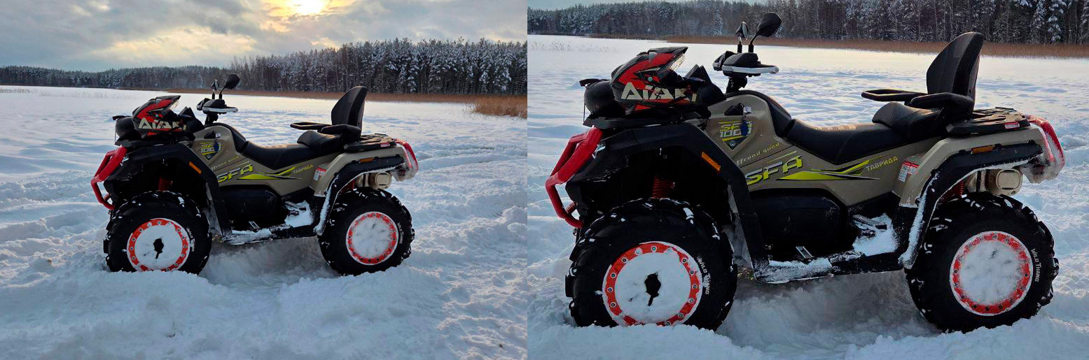широкий выбор квадроциклов Таврида