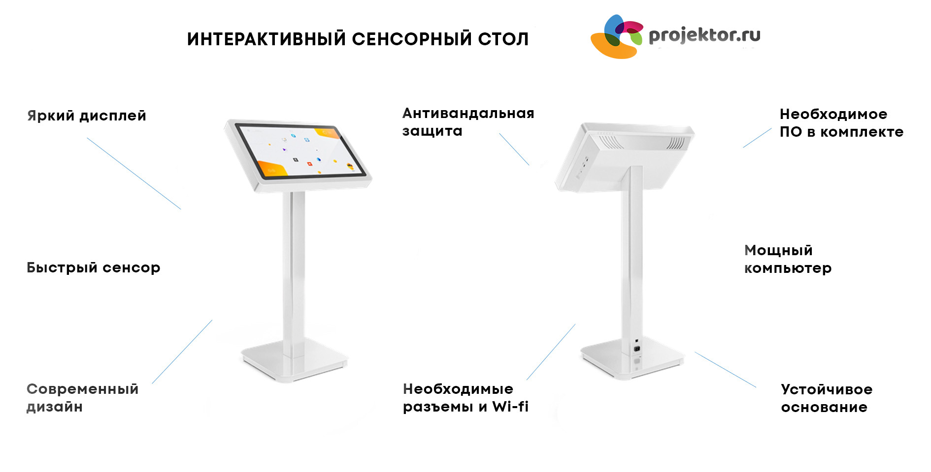 интерактивный стол skill