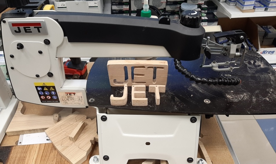 Работа на Профессиональном лобзиковом станке Jet JWSS - одно удовольствие