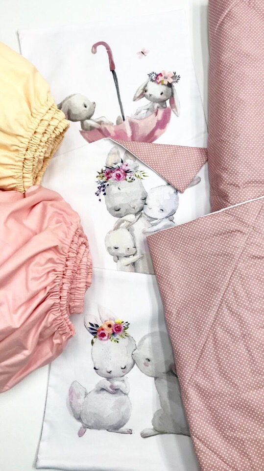 Ткани для детского постельного белья для девочки