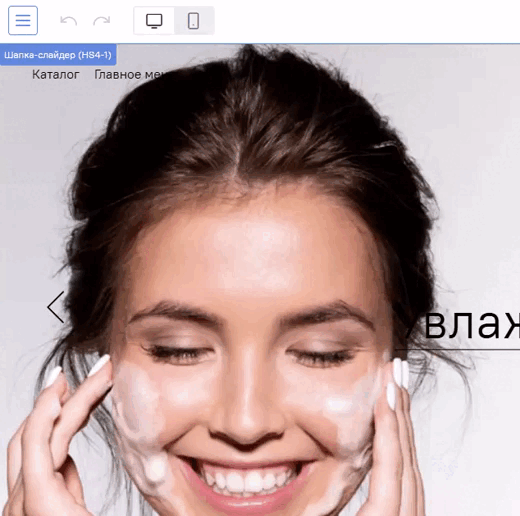 Общие настройки шаблона сайта