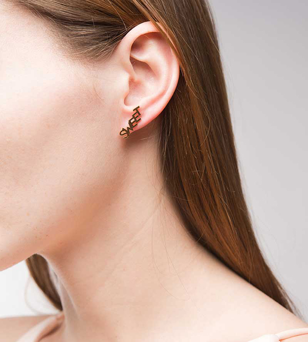 стильные серьги-гвоздики от MFP - Sweet Life small earrings 