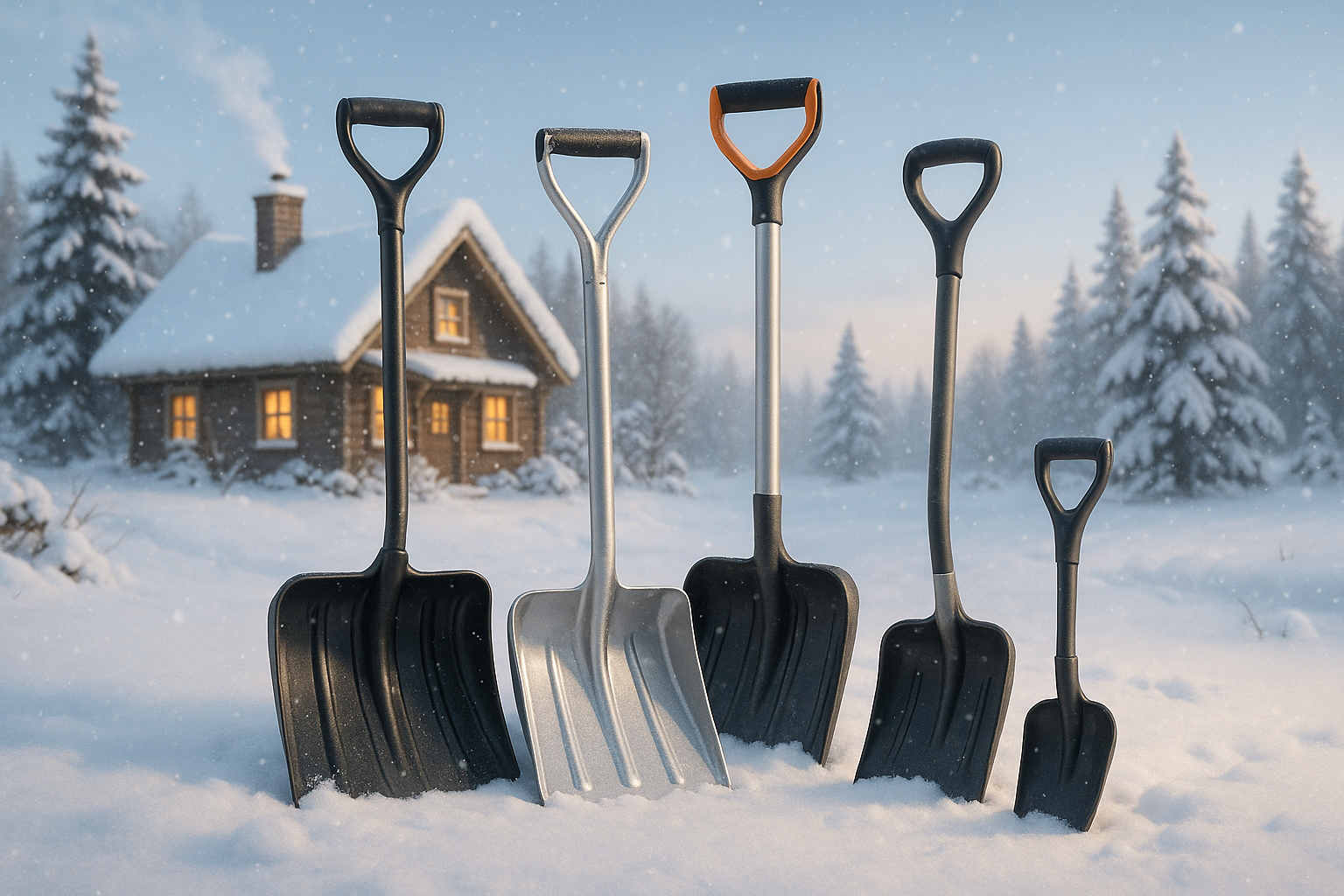 Снеговая лопата 2025 — сравнение и рейтинг моделей, фото подборка