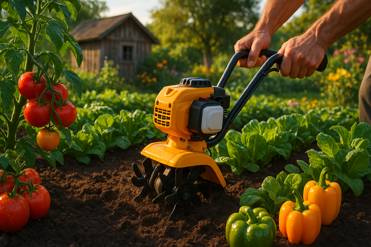 Мини культиватор для дачи на участке