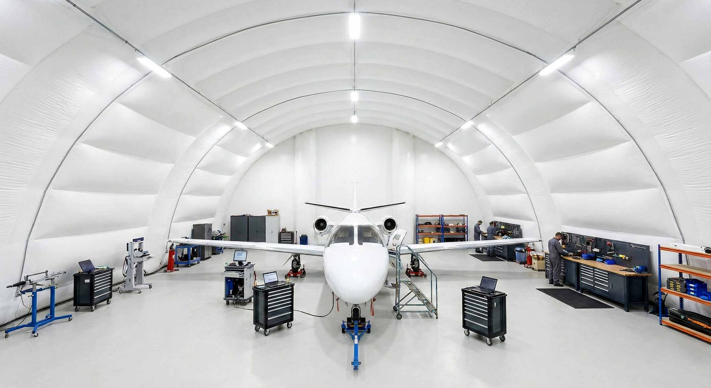 Для авиационных ангаров