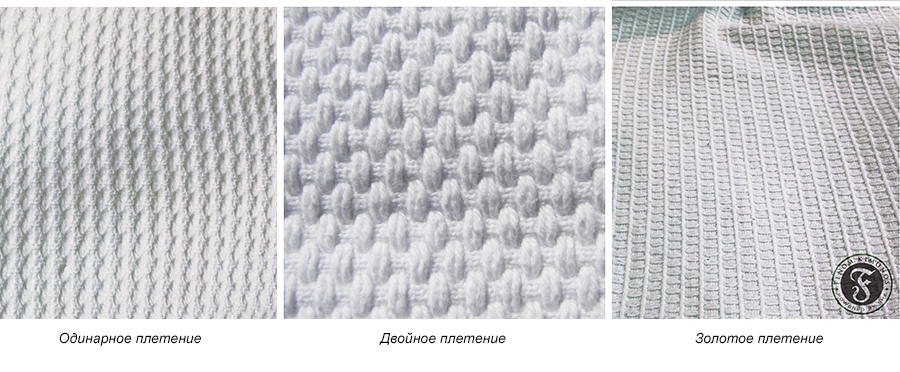 Плетения тканей для постельного белья