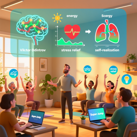 <img src="laughter-therapy-super-jump-2026.jpg" alt="Laughter therapy in 2026 as a science-based wellness method integrated with Super Jump practices for stress relief and emotional health">