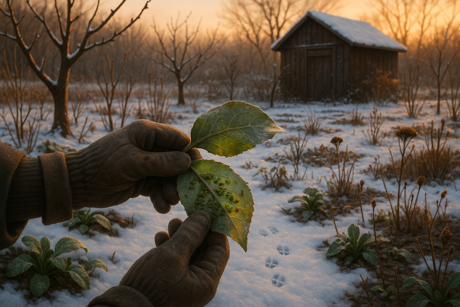 Зимняя защита сада: рыхление почвы, мульчирование и укрытие растений от вредителей и болезней