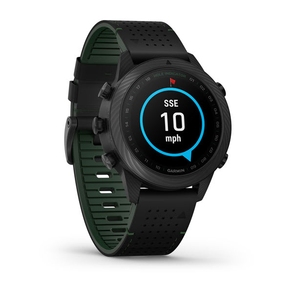 Умные часы Garmin Marq Golfer (Gen 2) - Carbon Edition, официальный ракурс 4