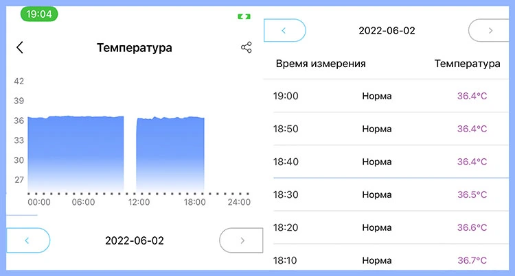 Izmerenie-teperatuty-chasami-healthband-pro-80me-statistika