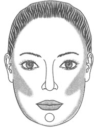 Коррекция квадратной формы лица