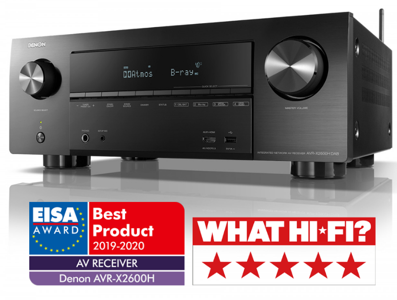 АВ ресивер Denon AVR-X2600H