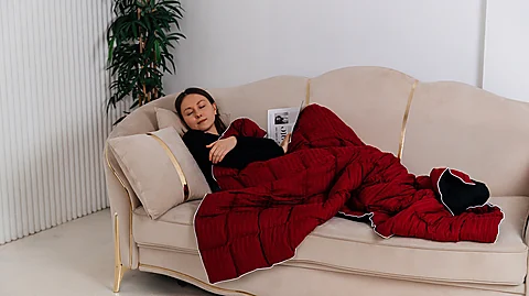 утяжеленное одеяло помогает при тревоге