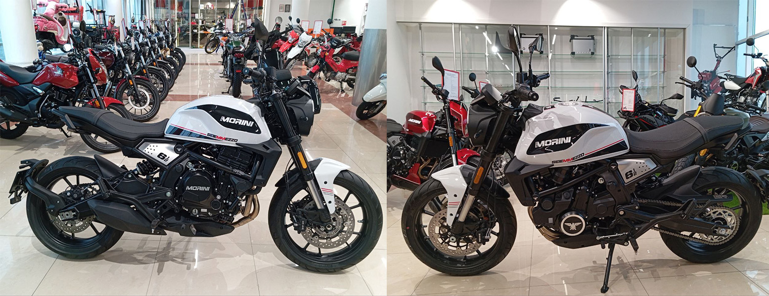 Мото Морини в Москве