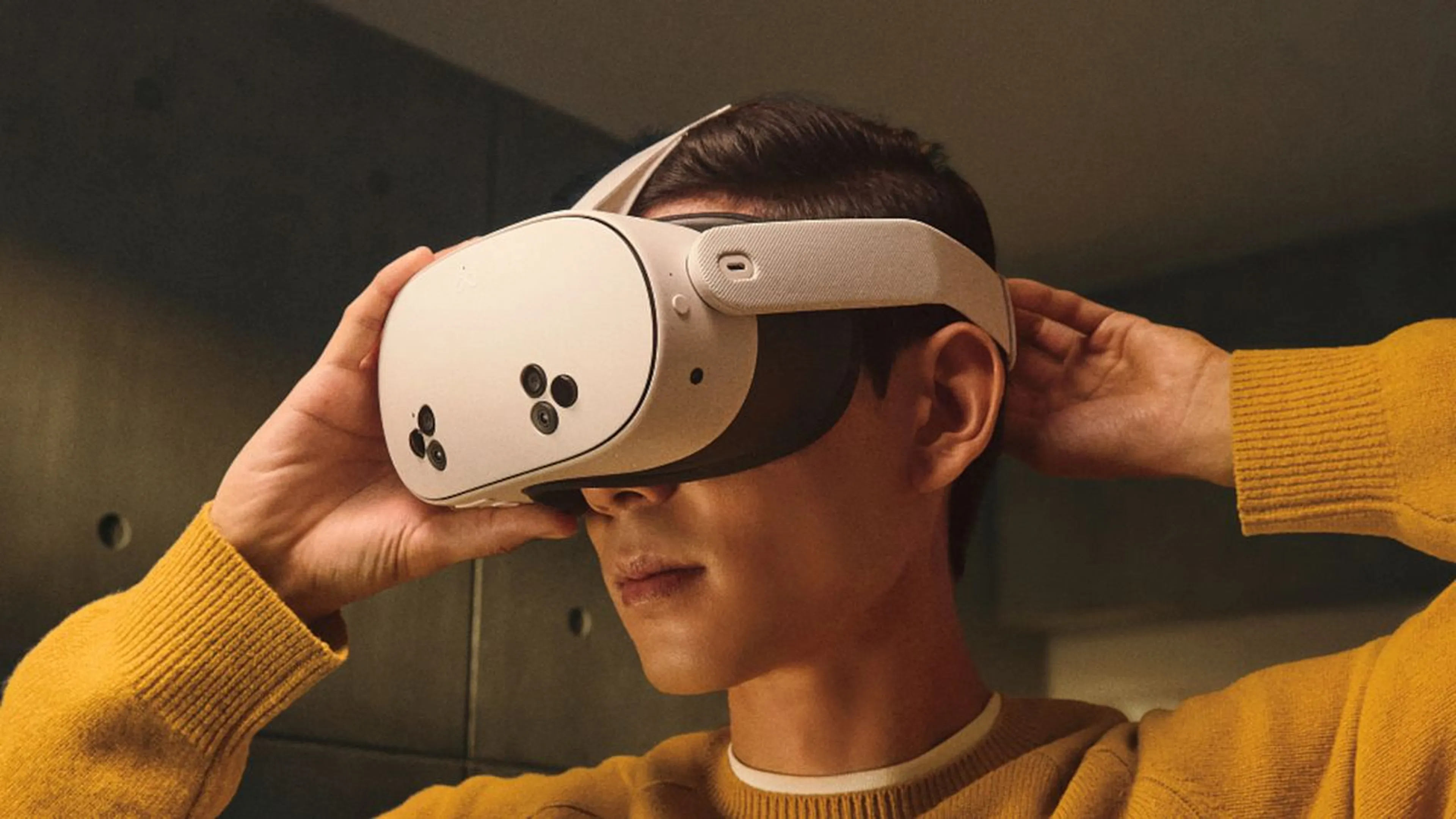 Oculus Quest 3S вид с боку