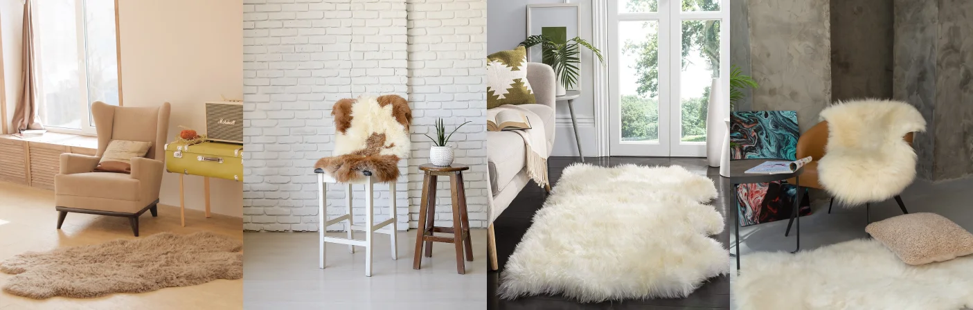 sheepskin decor