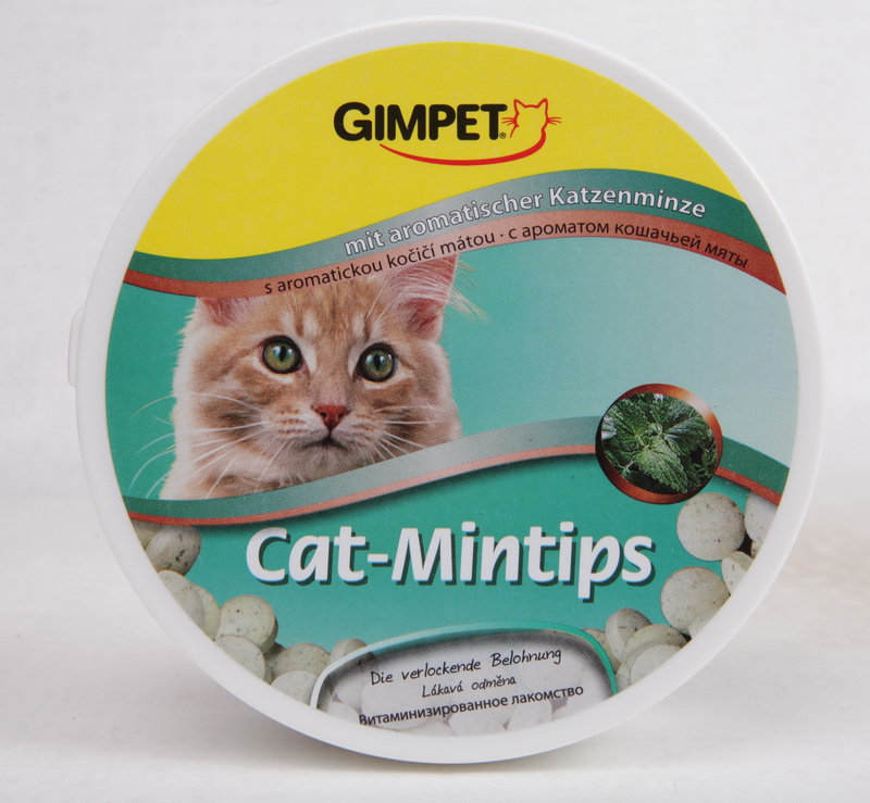 Gimpet Cat-Mintips Витаминизированное Лакомство с Кошечьей Мятой