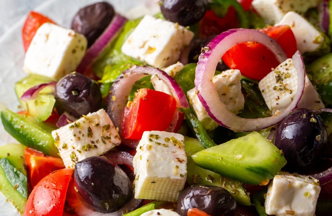 греческий салат рецепт с фото очень вкусный