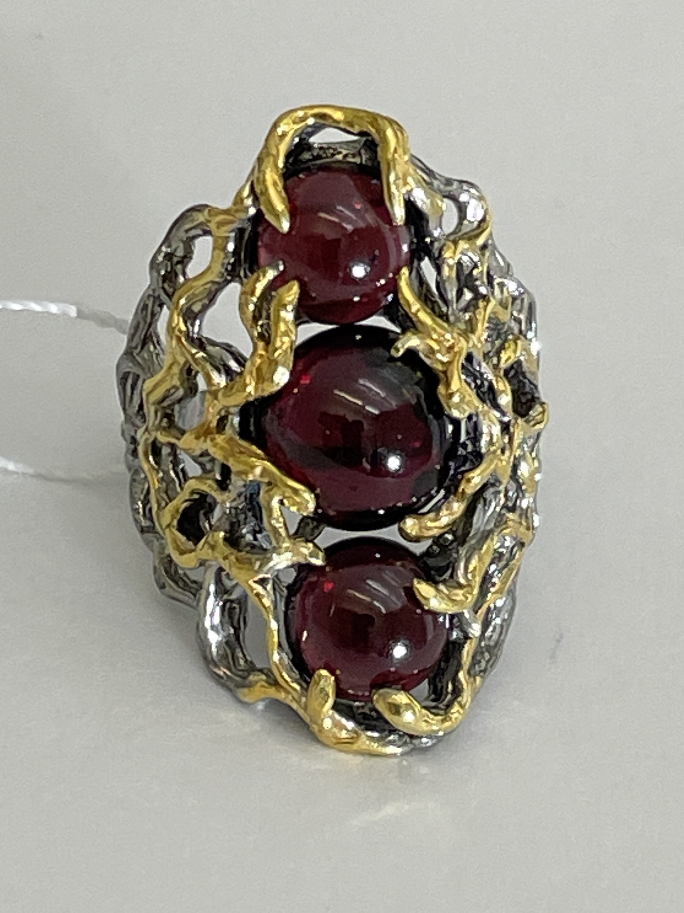 Серьги Гранат Натуральный