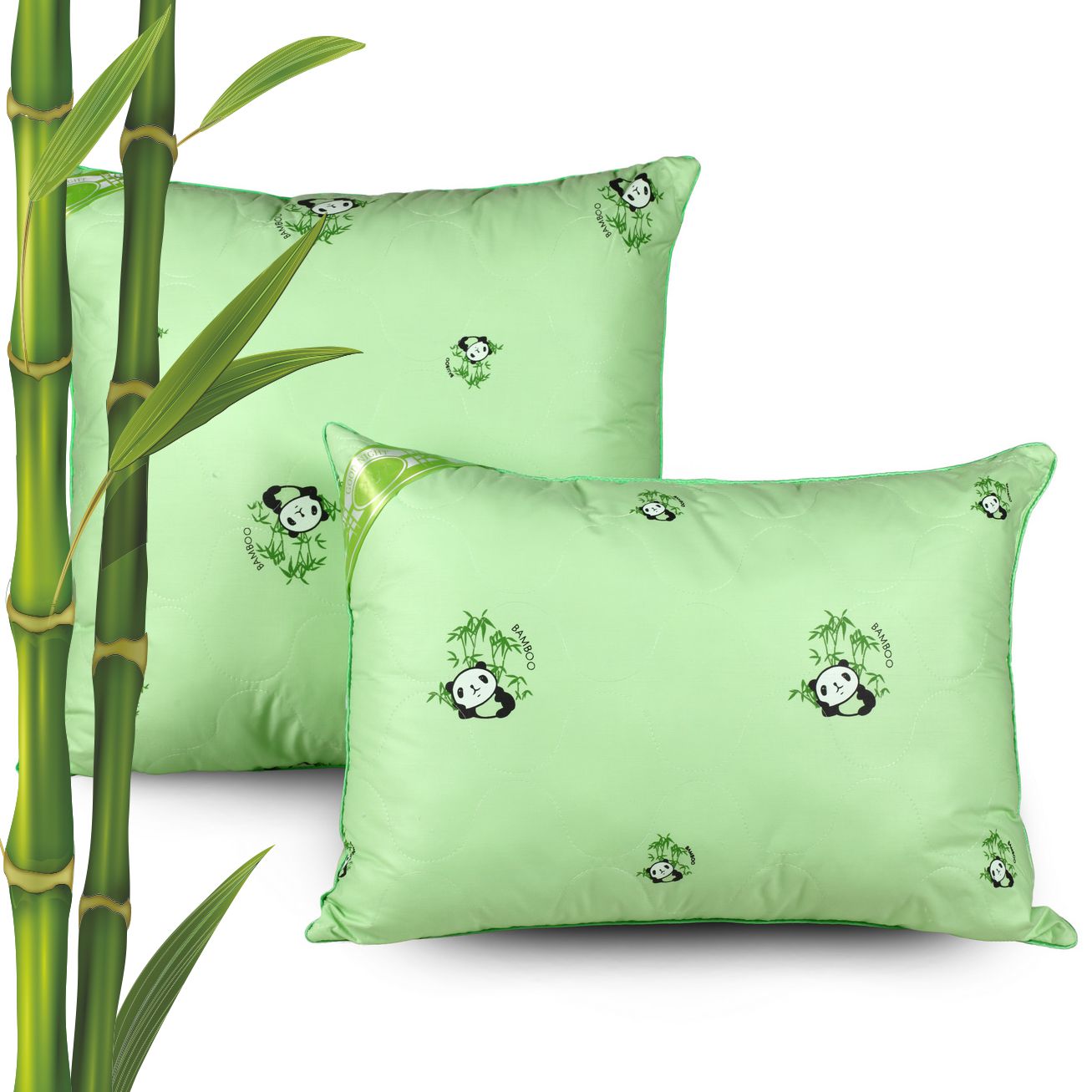 Купить подушки из бамбука недорого в Москве в интернет-магазине GreenSatin